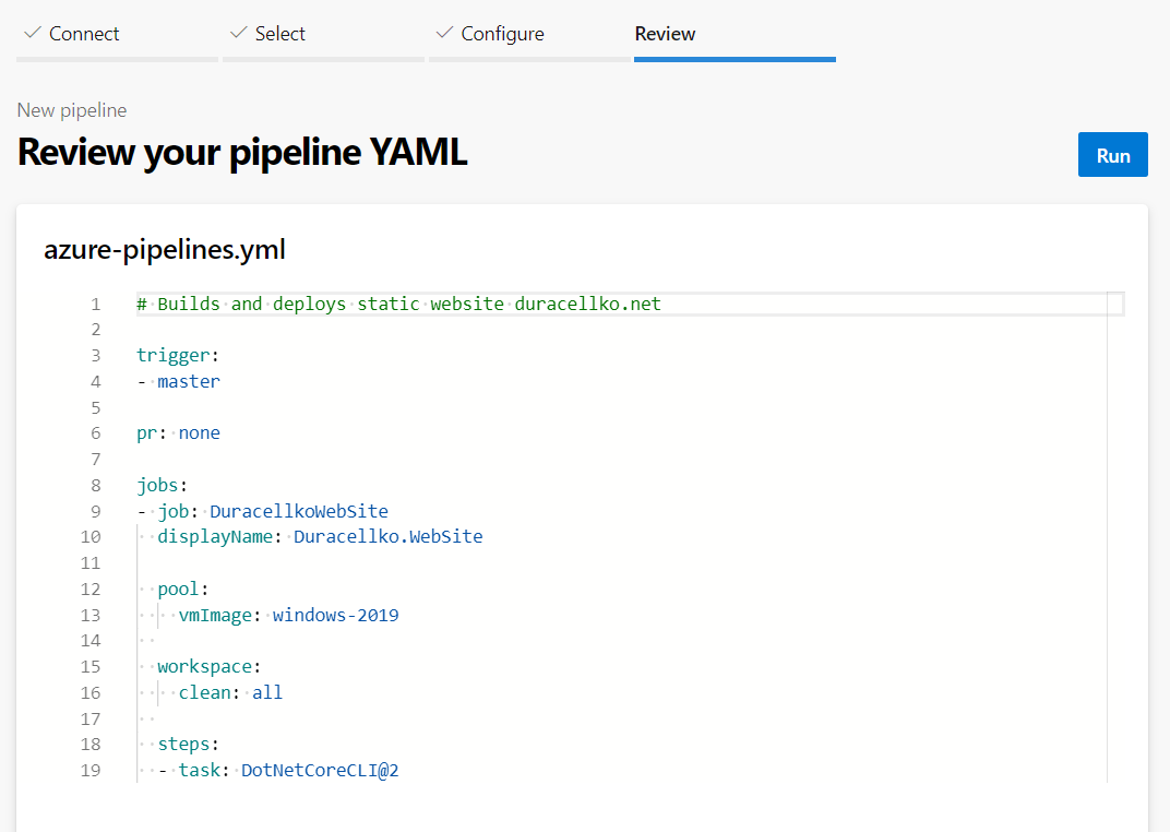 Azure DevOps Pipeline - Review
